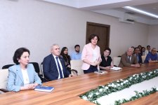Professor M.Mərdanov elmi nəşirlərə verilən müasir tələblər mövzusunda təcrübəsini AzMİU alimləri ilə bölüşdü (FOTO)