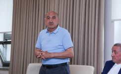 Professor M.Mərdanov elmi nəşirlərə verilən müasir tələblər mövzusunda təcrübəsini AzMİU alimləri ilə bölüşdü (FOTO)