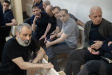 Ermənistan silahlı qüvvələrinin Azərbaycan ərazilərini işğal etməsi zamanı əsirlikdə və girovluqda dəhşətli işgəncələrə məruz qalmış şəxslər məhkəmədə ifadə veriblər (FOTO)