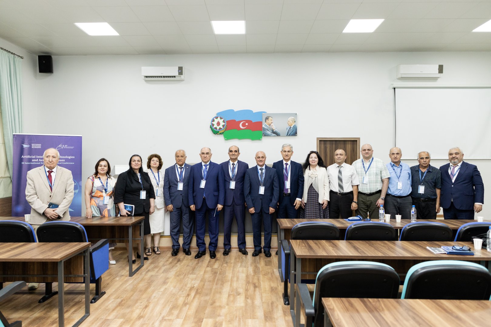 Milli Aviasiya Akademiyasında (MAA) “Süni İntellekt Texnologiyaları və Aerokosmik Problemlər” III Beynəlxalq Elmi-Praktik Konfrans keçirilib (FOTO)