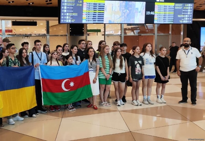 Ukraynadan daha 30 uşaq reabilitasiya xidmətləri ilə təmin edilmək üçün ölkəmizə gətirilib