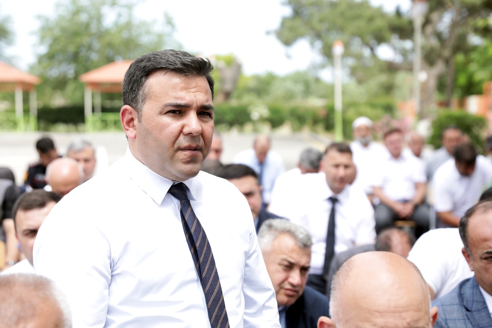 Xaçmazın İstisu qəsəbəsində sakinlərlə növbəti görüş keçirilib (FOTO)