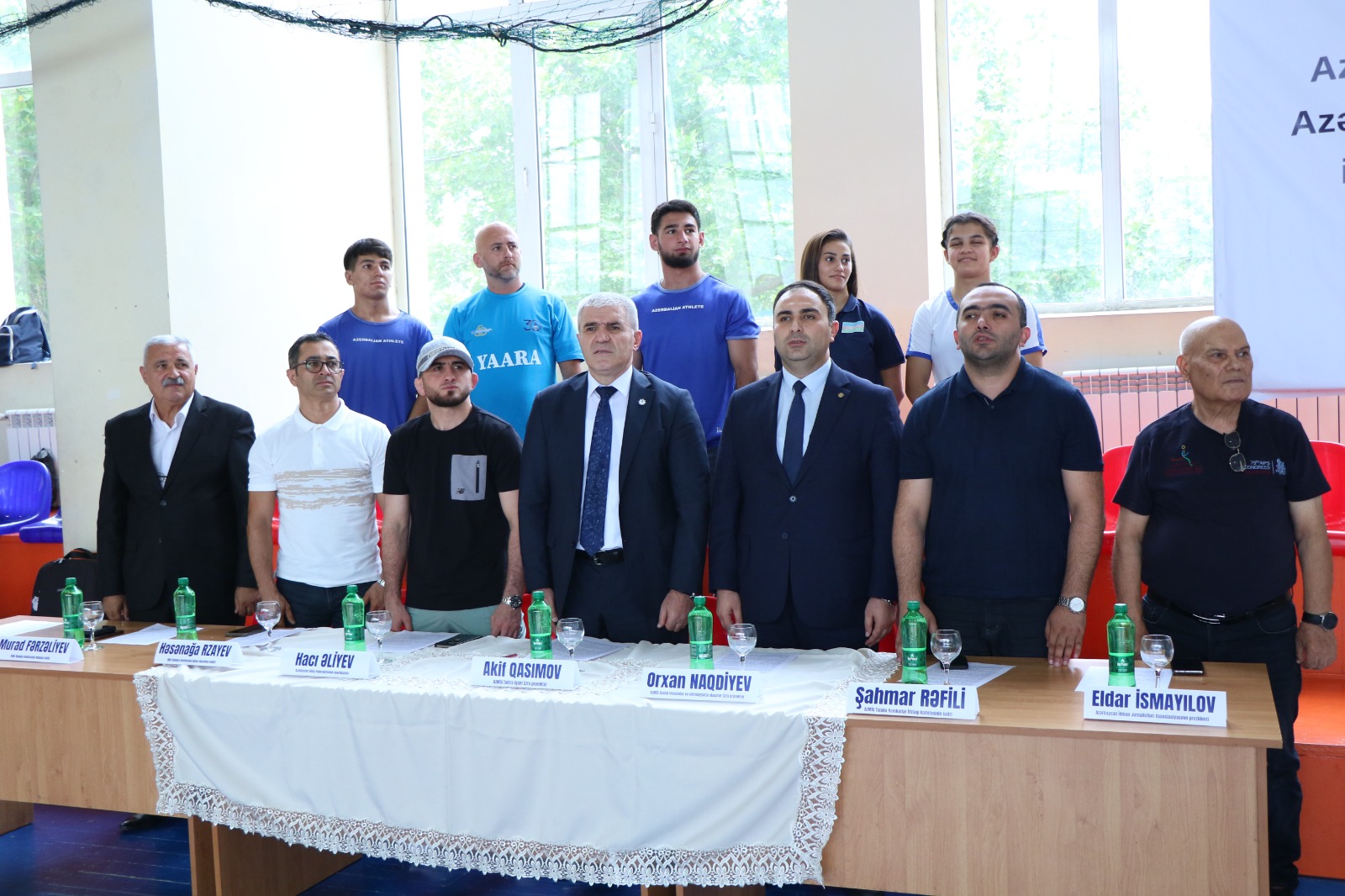 AzMİU-da Respublika səviyyəli sərbəst güləş turnirinə start verilib (FOTO)