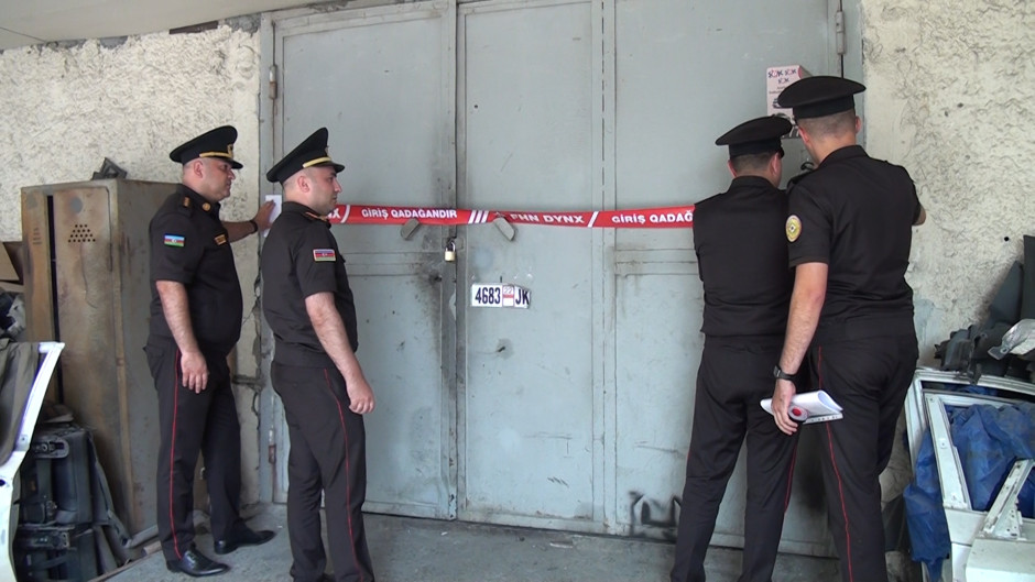 Paytaxtda avtomobil ehtiyat hissələri mağazasının faəliyyəti dayandırılıb (FOTO)