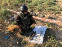 Abşeronda silah-sursat tapıldı (FOTO/VİDEO)