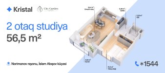 Hazır mənzil almaq istəyənlər üçün əla fürsət: Nərimanovda 4 otaqlı mənzillər satışda - "Kristal!" (FOTO)