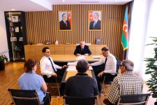 Baş prokuror paytaxtın Nərimanov rayonunda vətəndaşları qəbul edib (FOTO)