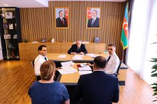 Baş prokuror paytaxtın Nərimanov rayonunda vətəndaşları qəbul edib (FOTO)