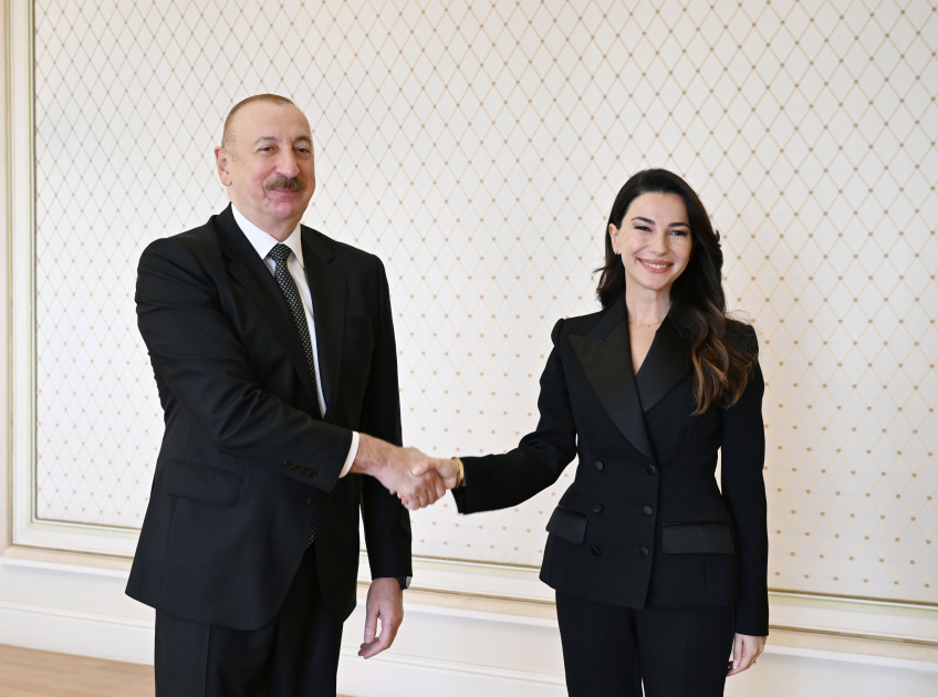 Azərbaycan Prezidenti İlham Əliyev Gürcüstanın iqtisadiyyat və davamlı inkişaf nazirini qəbul edib (FOTO)