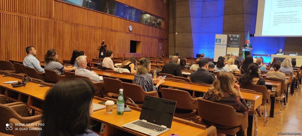 UNESCO-nun 47-ci sessiyasında İçərişəhərin Ümumdünya İrs Siyahısına daxil edilməsinin 25 illiyinə həsr olunmuş tədbir keçirilib (FOTO/VİDEO)