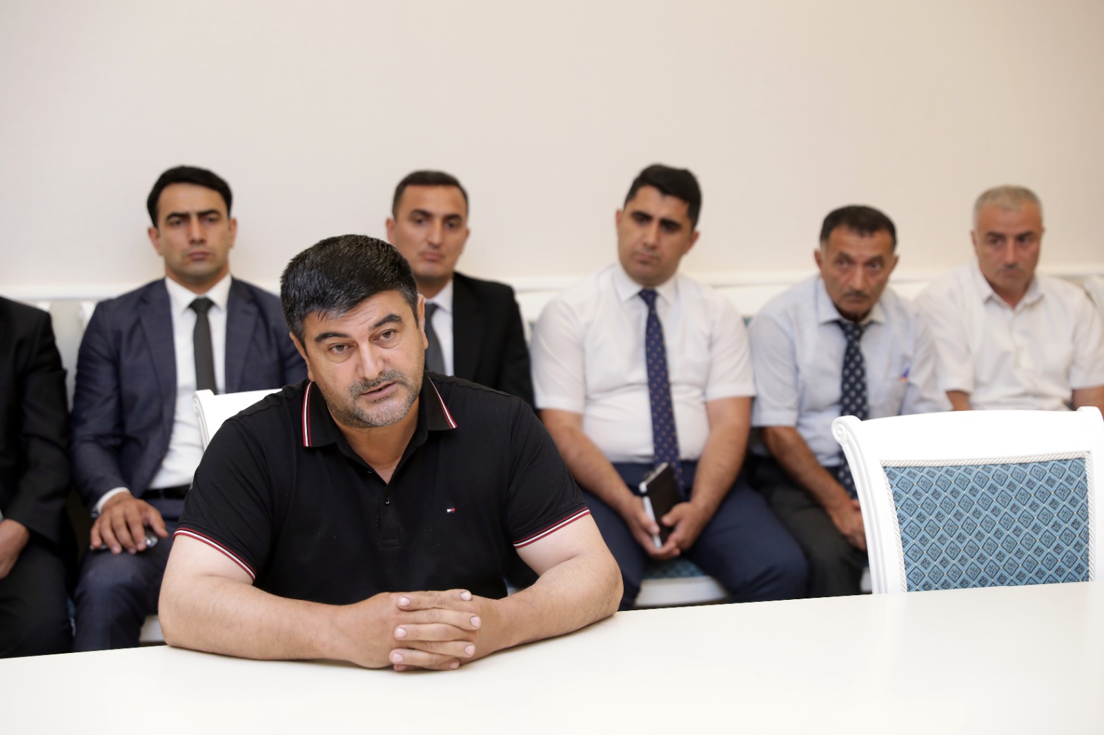 Xaçmaz Rayon İcra Hakimiyyətində növbəti vətəndaş qəbulu keçirilib (FOTO)