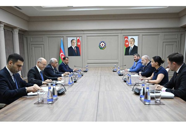 Əli Əsədov Ukraynanın energetika naziri ilə ikitərəfli əlaqələrin aktual məsələlərini müzakirə edib