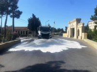 Bu gün Bakının 549 küçəsi yuyulub (FOTO)