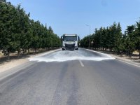 Bu gün Bakının 549 küçəsi yuyulub (FOTO)