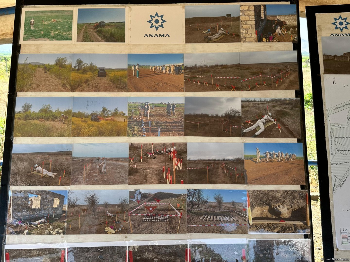 Səyyahlar Cəbrayıl rayonunun Mehdili kəndində minatəmizləmə prosesi ilə tanış olublar (FOTO)