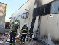 Abşeronda sexdə yanğın olub (FOTO/VİDEO)