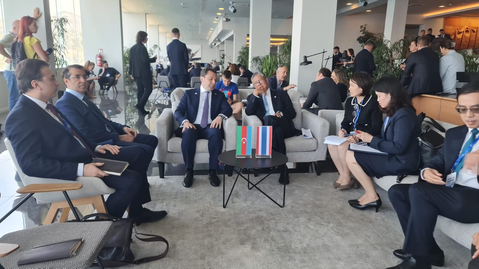 Azərbaycan Avrasiya üçün strateji əlaqələndirici rola malikdir - Elnur Məmmədov (FOTO)