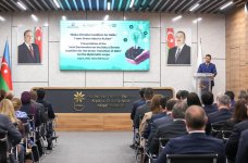 Azərbaycandakı diplomatik korpusun nümayəndələri üçün “KOB-ların yaşıl keçidi üçün Bakı İqlim Koalisiyası üzrə Birgə Bəyannamə”yə dair təqdimat keçirilib (FOTO)