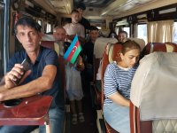 Xocalı rayonunun Xanyurdu və Təzəbinə kəndlərinə ilk köç karvanı yola salınıb (FOTO)