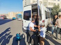 Xocalı rayonunun Xanyurdu və Təzəbinə kəndlərinə ilk köç karvanı yola salınıb (FOTO)