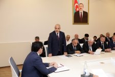 Xaçmaz Rayon icra Hakimiyyətində müşavirə keçirilib (FOTO)