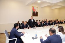 Xaçmaz Rayon icra Hakimiyyətində müşavirə keçirilib (FOTO)