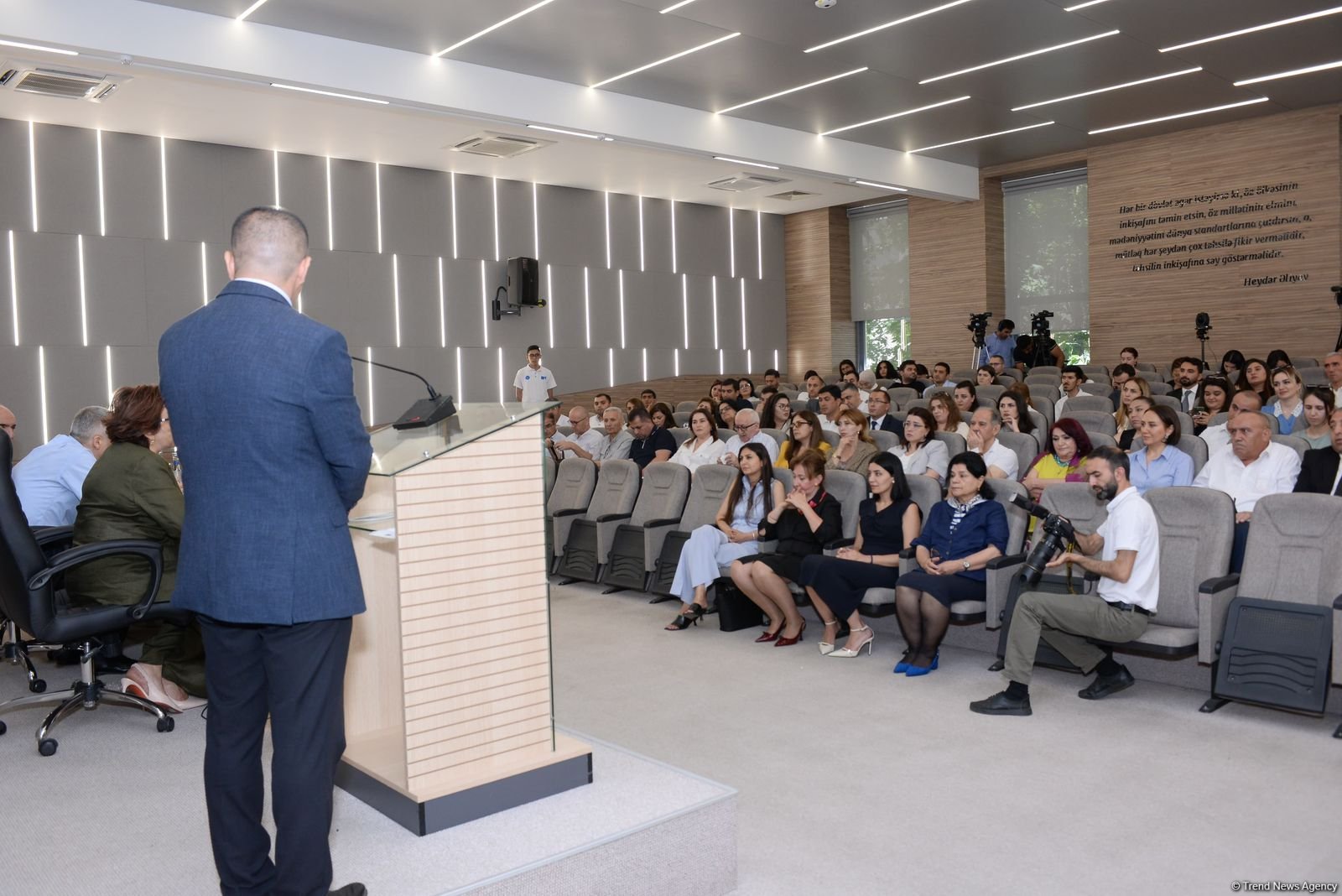 Tələbə qəbulu və buraxılış imtahanlarının nəticələri üzrə elmi-statistik təhlilin ictimai müzakirələri keçirilib - (FOTO)