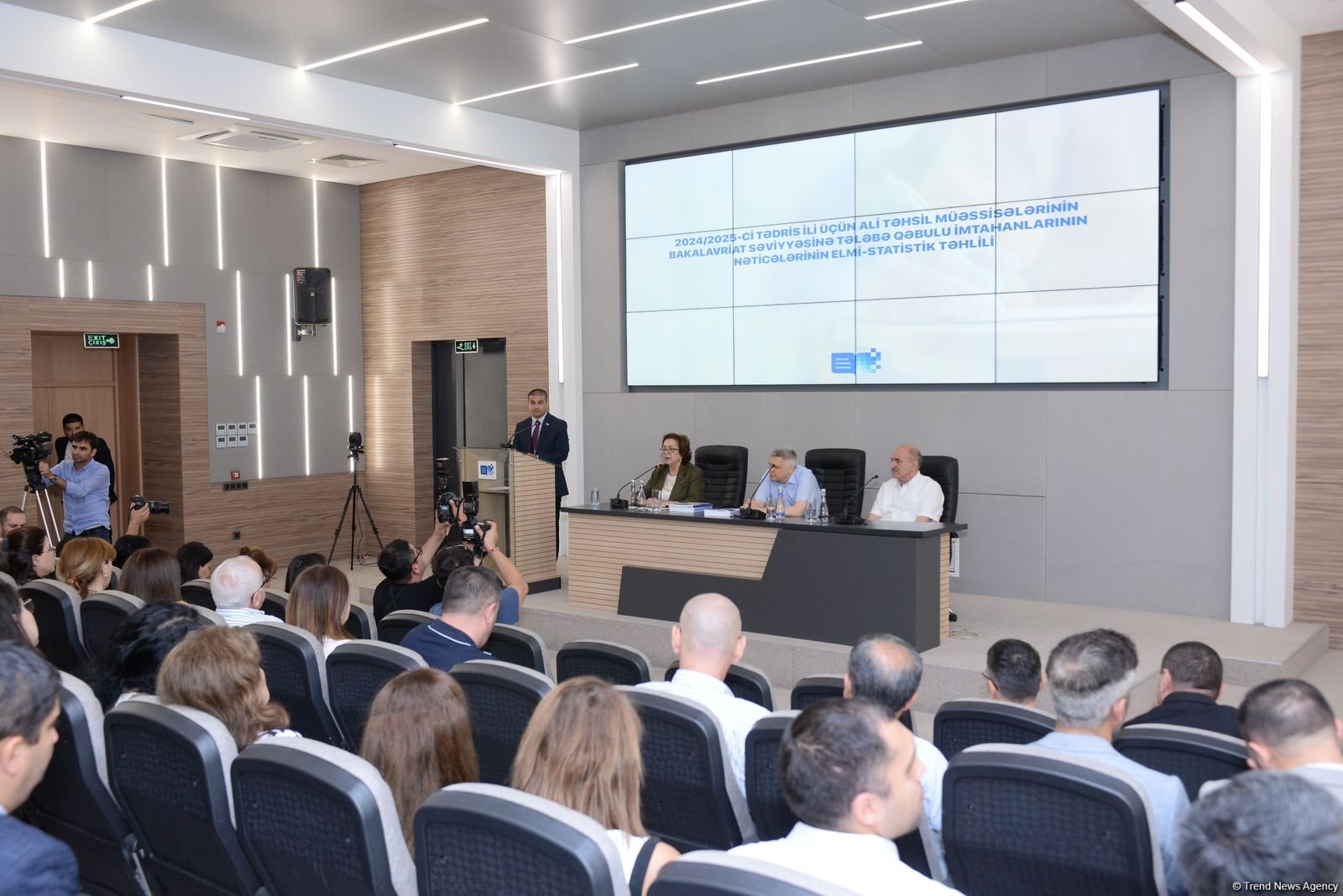 Tələbə qəbulu və buraxılış imtahanlarının nəticələri üzrə elmi-statistik təhlilin ictimai müzakirələri keçirilib - (FOTO)