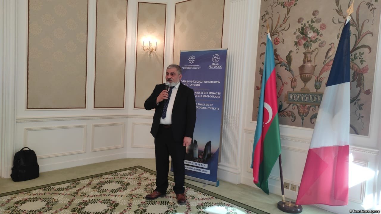 Baku Network Parisdə ilk dəfə olaraq erməni təcavüzü nəticəsində həlak olmuş azərbaycanlı jurnalistlərlə bağlı məsələ qaldırıb (FOTO/VİDEO)