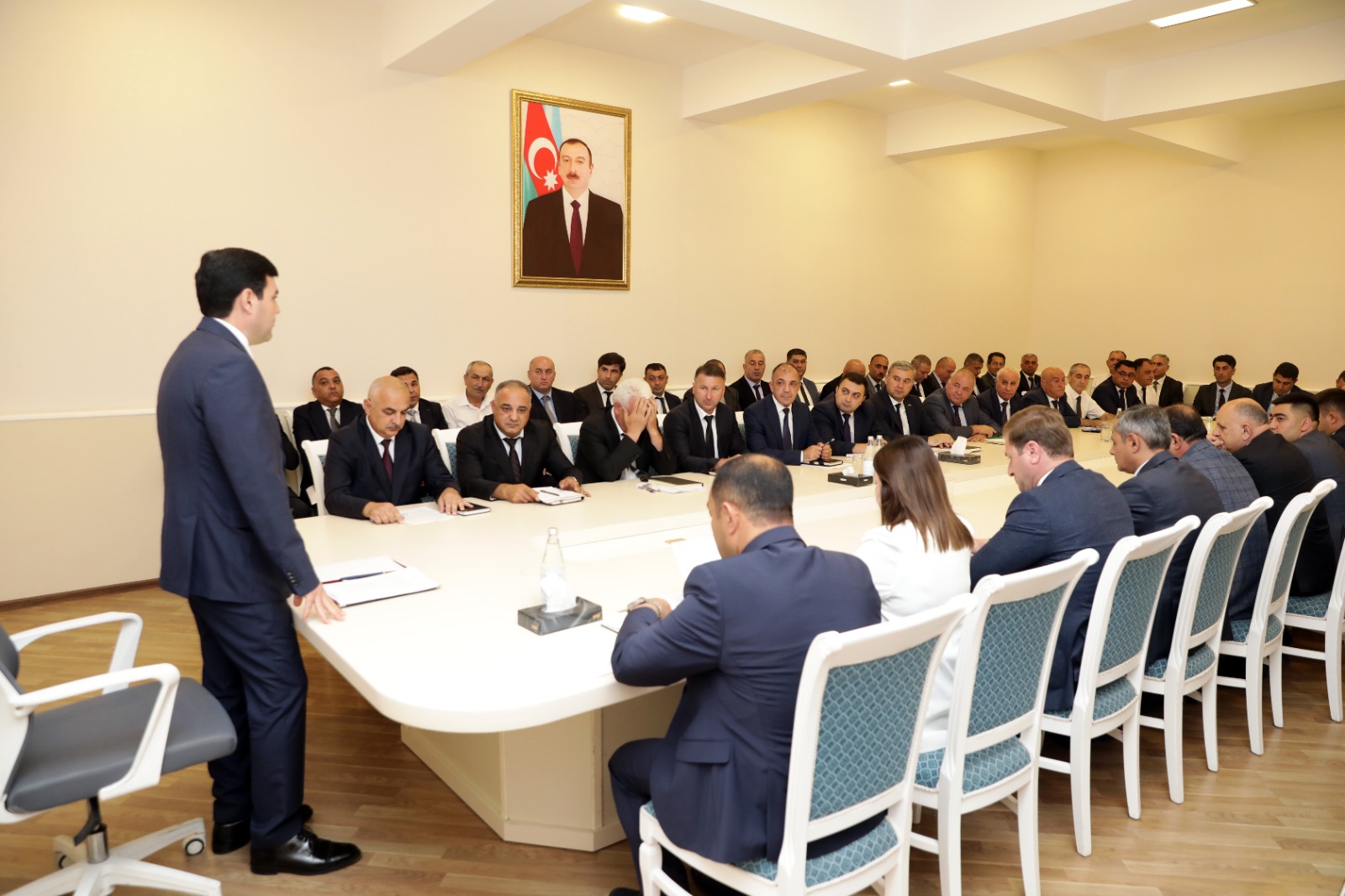 Xaçmaz Rayon icra Hakimiyyətində müşavirə keçirilib (FOTO)