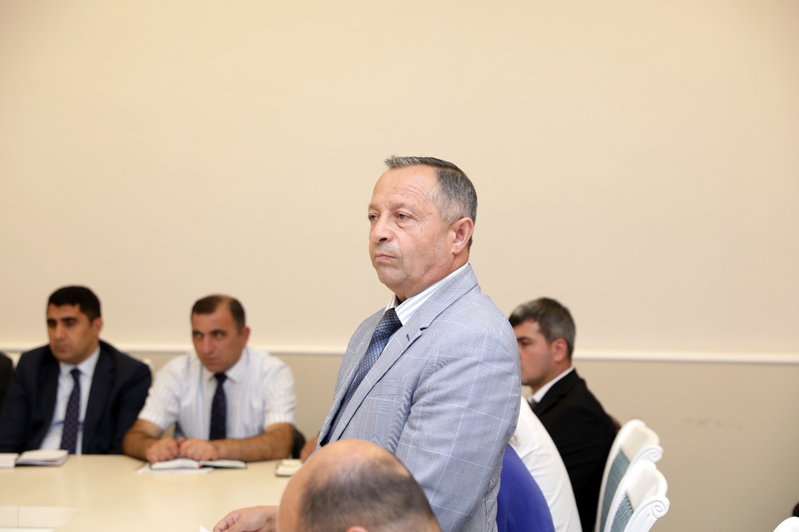 Xaçmaz Rayon icra Hakimiyyətində müşavirə keçirilib (FOTO)