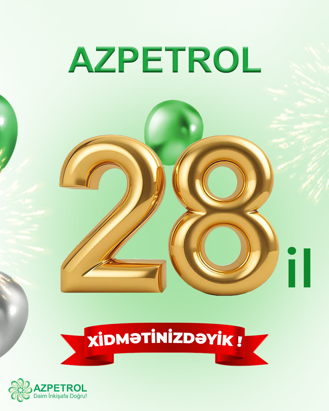 “Azpetrol” şirkəti 28 yaşını qeyd edir!