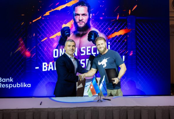 Bank Respublika və UFC ulduzu Rafael Fiziev arasında əməkdaşlıq sazişi imzalandı (FOTO)