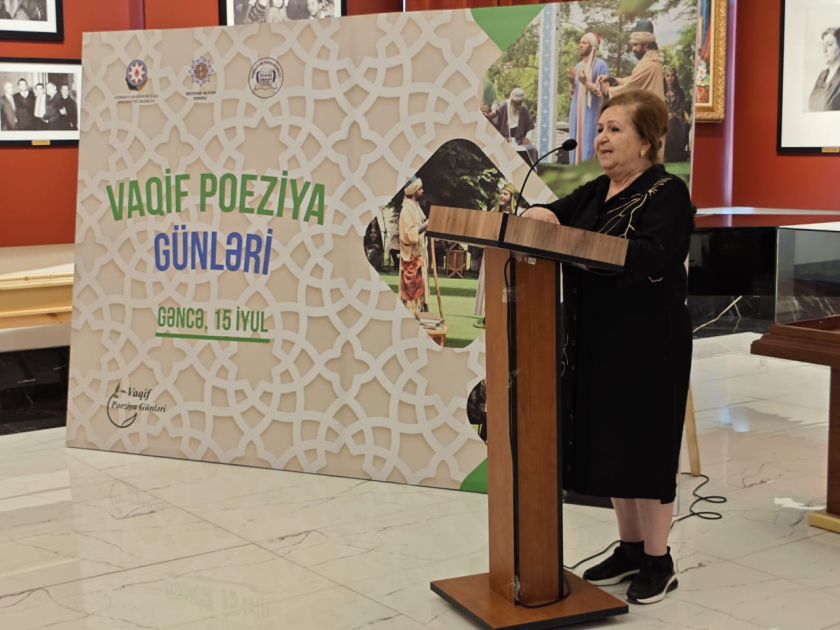 Gəncədə Vaqif Poeziya Günləri keçirilib (FOTO)