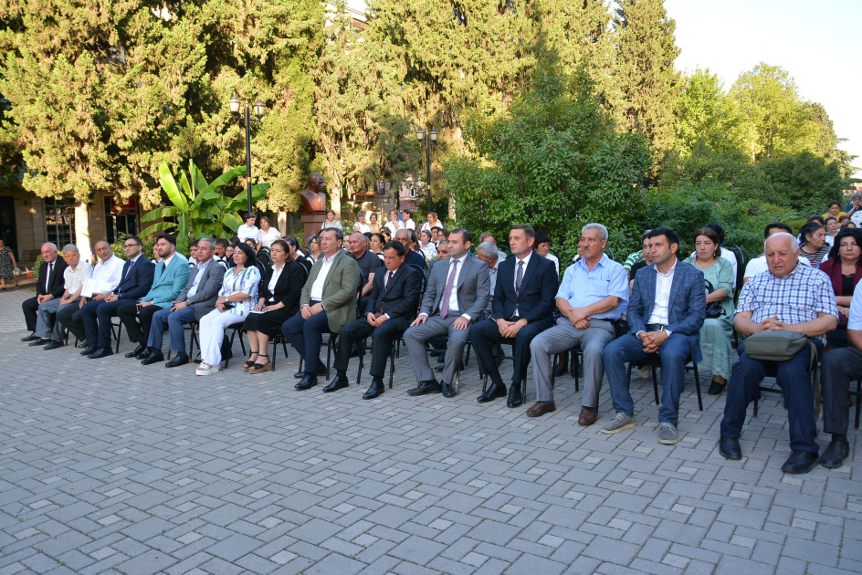 Qazaxda Vaqif Poeziya Günlərinin rəsmi açılış mərasimi olub (FOTO/VİDEO)