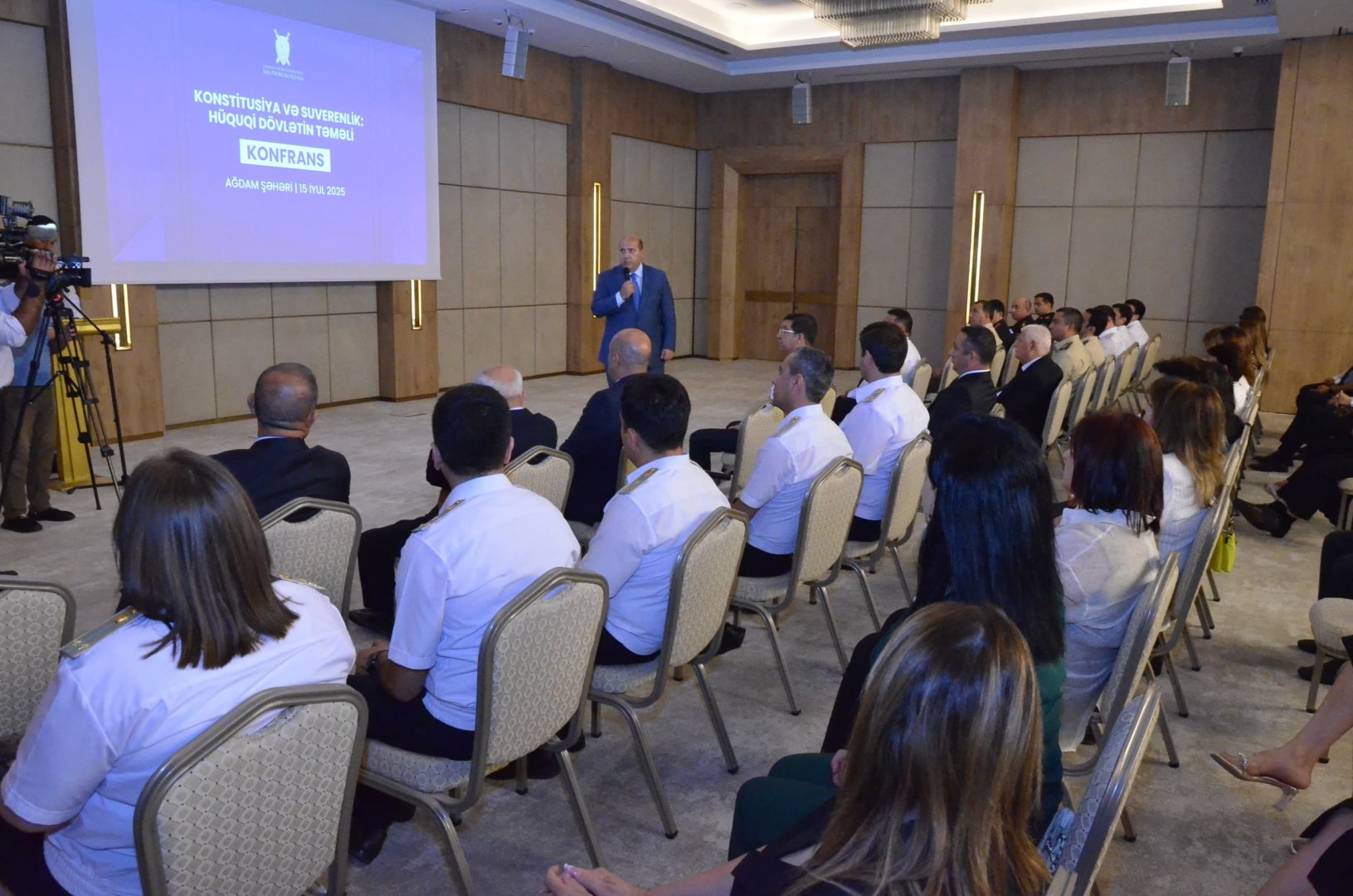 Baş Prokurorluq azad olunmuş Ağdamda regional konfrans keçirib (FOTO)
