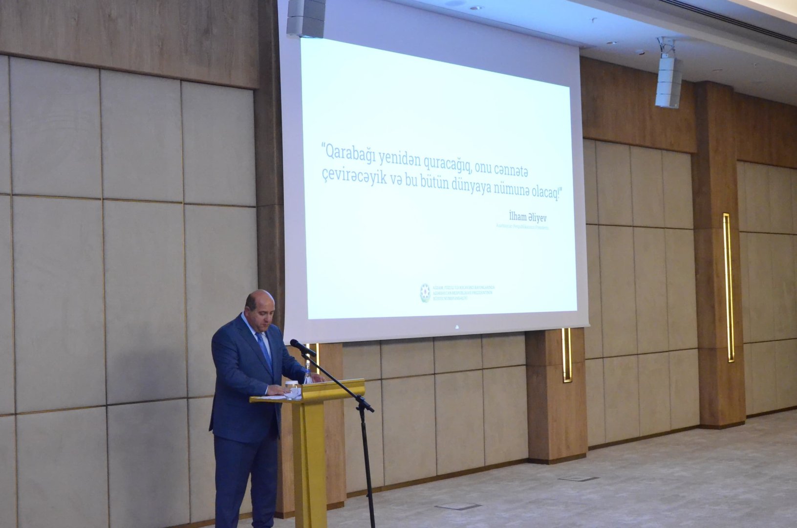 Baş Prokurorluq azad olunmuş Ağdamda regional konfrans keçirib (FOTO)