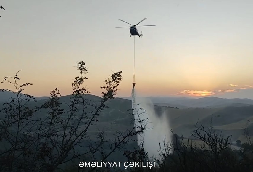Cəlilabadda dağlıq ərazidə baş vermiş yanğın tam söndürülüb