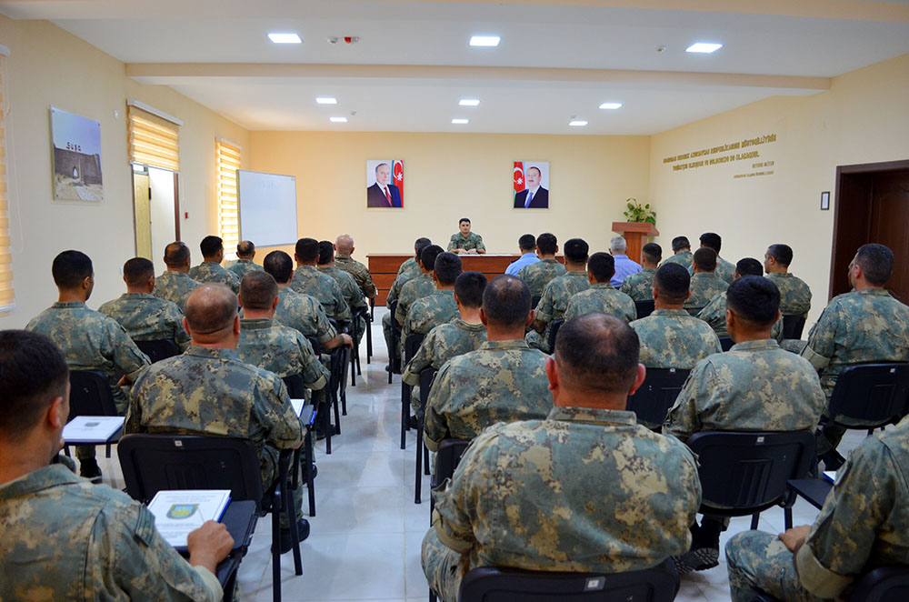 Orduda yanğından mühafizə komandaların təlim-metodiki toplanışı keçirilib (FOTO)