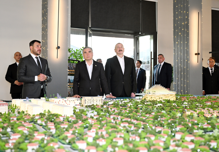 Prezident İlham Əliyev və Türkmənistan Xalq Məsləhətinin sədri Qurbanqulu Berdiməhəmmədov “Sea Breeze”də olublar (FOTO/VİDEO)