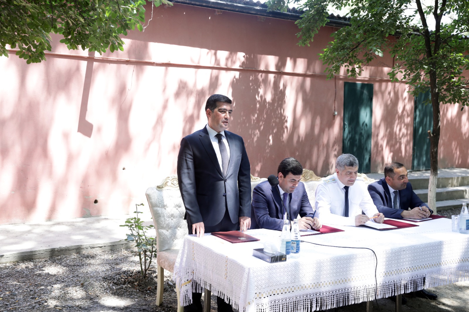 Xaçmazın Çarxı kəndində növbəti səyyar qəbul keçirilib (FOTO)