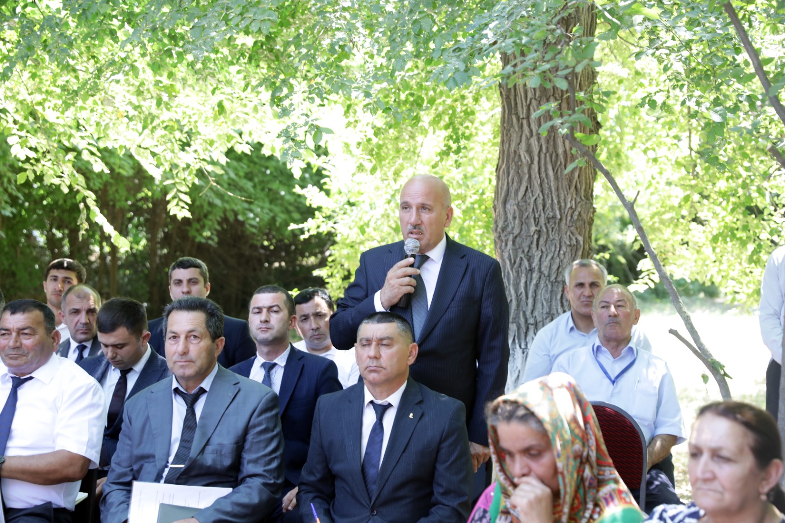 Xaçmazın Çarxı kəndində növbəti səyyar qəbul keçirilib (FOTO)