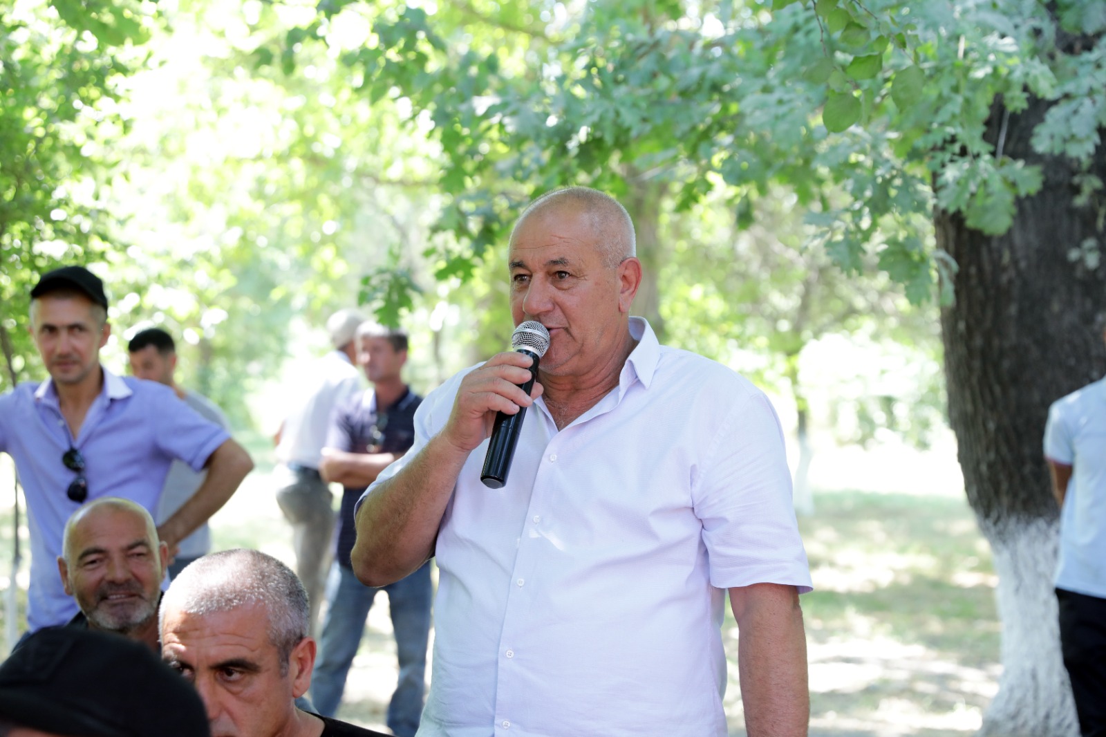 Xaçmazın Çarxı kəndində növbəti səyyar qəbul keçirilib (FOTO)