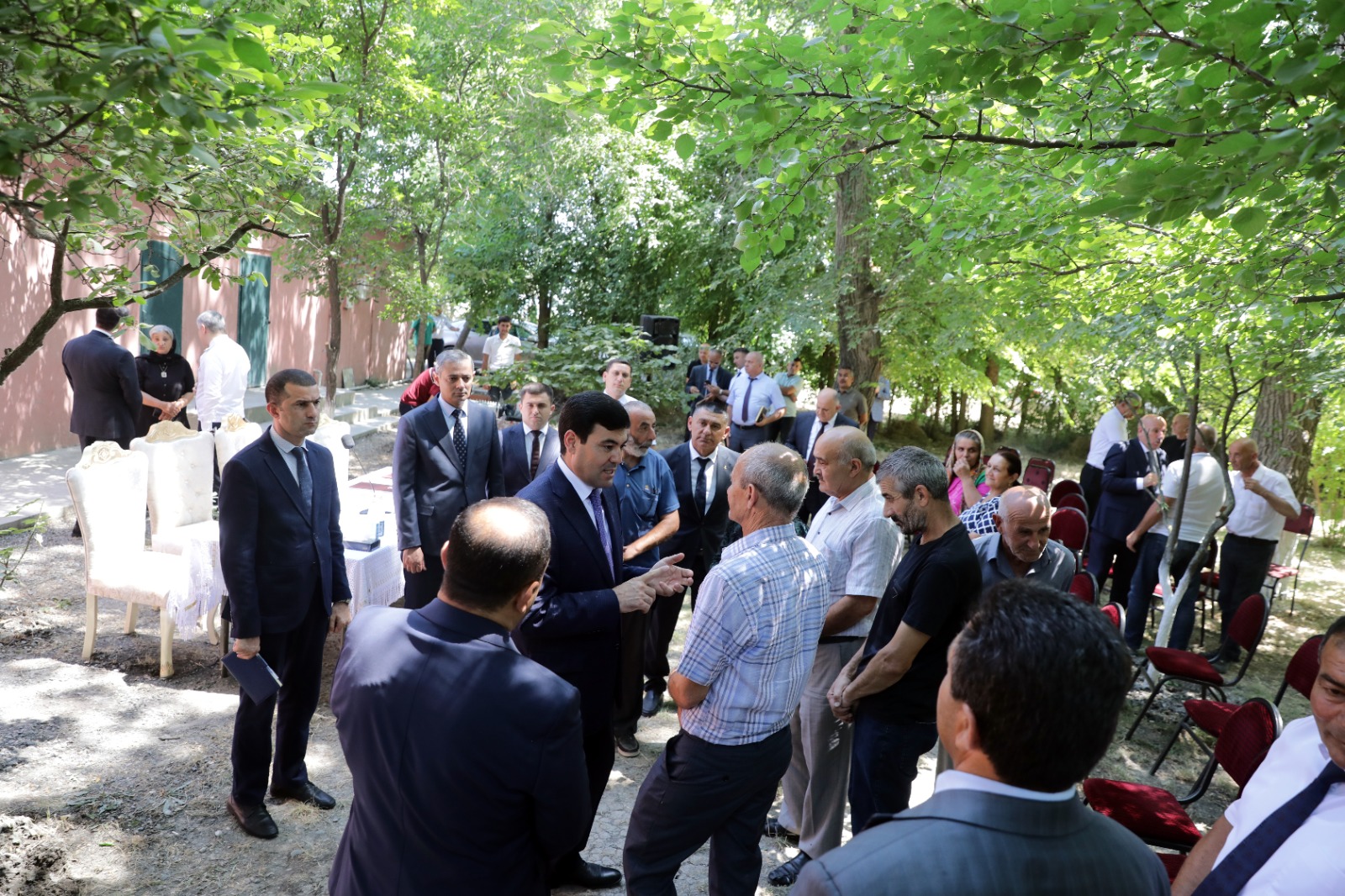 Xaçmazın Çarxı kəndində növbəti səyyar qəbul keçirilib (FOTO)