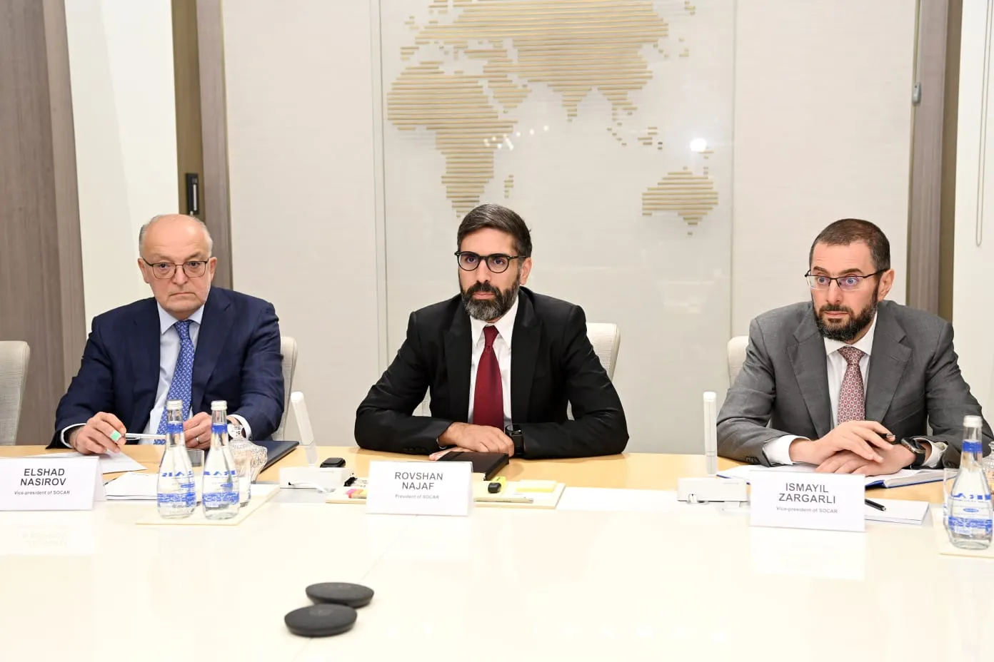 SOCAR ilə BƏƏ şirkəti arasında ağıllı qaz şəbəkəsilə bağlı müqavilə imzalanıb (FOTO)