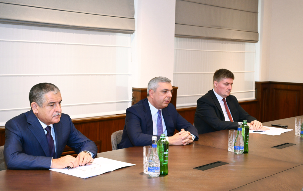 Azərbaycan Prezidenti Administrasiyası rəhbərinin BƏƏ-nin Hesablama Qurumunun nümayəndə heyəti ilə görüşü olub (FOTO)