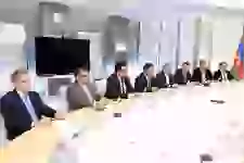 SOCAR ilə BƏƏ şirkəti arasında ağıllı qaz şəbəkəsilə bağlı müqavilə imzalanıb (FOTO)