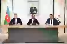 SOCAR ilə BƏƏ şirkəti arasında ağıllı qaz şəbəkəsilə bağlı müqavilə imzalanıb (FOTO)