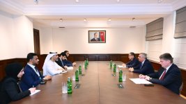 Azərbaycan Prezidenti Administrasiyası rəhbərinin BƏƏ-nin Hesablama Qurumunun nümayəndə heyəti ilə görüşü olub (FOTO)