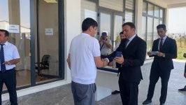 Növbəti köç karvanı Kəngərli kəndinə çatıb: 43 ailəyə evlərinin açarları təqdim edilib (FOTO)